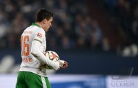 Fussball, 1. Bundesliga  Saison 2014/2015: FC Schalke 04 - SV Werder Bremen