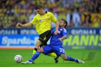 Fussball 1. Bundesliga  Saison 2010/2011: Borussia Dortmund - Bayer 04 Leverkusen