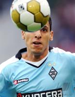 FUSSBALL 1. BUNDESLIGA: Moenchengladbach, MATMOUR Einzelaktion