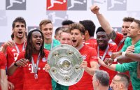 Fussball 1. Bundesliga Saison 18/19: Meister FC Bayern Muenchen