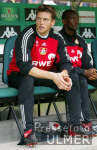 Fussball Bundesliga: Bremen - Leverkusen, Butt auf der Bank