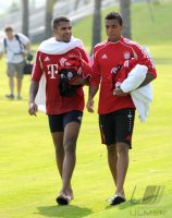 Fussball 1. Bundesliga 11/12: FC Bayern Muenchen Training in Doha