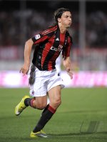 FUSSBALL SERIE A:  Zlatan Ibrahimovic (AC Mailand)