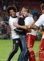 FUSSBALL INTERNATIONAL CHL HALBFINALE 12/13: FC Barcelona - FC Bayern Muenchen