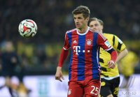 Fussball 1. Bundesliga Saison 14/15: FC Bayern Muenchen - Borussia Dortmund