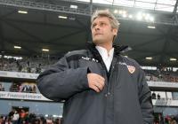 Fussball 1. Bundesliga: Hannover - Stuttgart, Trainer VEH