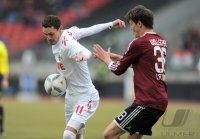 Fussball 1. Bundesliga, Saison 2011/2012:  1 FC Nuernberg - 1. FC Koeln