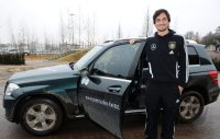 Fussball/ GES/  DFB Team im Mercedes-Benz Werk Bremen, 27.02.2012