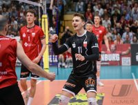 Volleyball 2. Bundesliga 25/26 Playoff Halbfinal Hinspiel, TV Rottenburg - FC Schuettorf 09