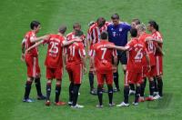 Fussball 1. Bundesliga : Teamkreis FC Bayern Muenchen