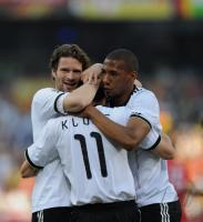 FUSSBALL WM 2010, ACHTELFINALE:  JUBEL  Deutschland