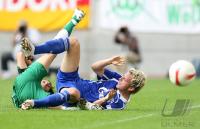 Fussball 1. Bundesliga: VfL Wolfsburg - Schalke 04