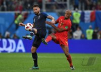 FUSSBALL WM 2018 Halbfinale: Frankreich - Belgien