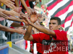 FUSSBALL 1. Bundesliga  Leverkusen - Hannover