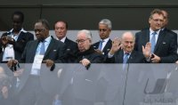 FUSSBALL WM 2014, HALBFINALE: FIFA Praesident Joseph S. Blatter (Schweiz)