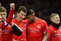 Fussball 1. Bundesliga  Saison 2013/2014:  JUBEL FC Bayern Muenchen