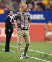 FUSSBALL 1. Bundesliga 14/15 Testspiel: Trainer Pep Guardiola (FC Bayern Muenchen)