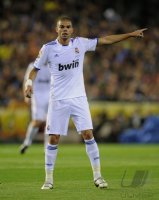 FUSSBALL International  COPA DEL REY  10/11:  Pepe (Real Madrid)
