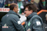 Fussball, 1. Bundesliga  Saison 2014/2015: SV Werder Bremen - Borussia Moenchengladbach
