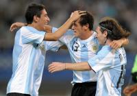 FUSSBALL  Olympia 2008  Peking  Vorrunde Elfenbeinkueste - Argentinien