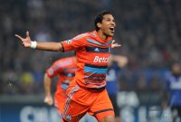 Fussball Champions League  Saison 2011/2012: Brandao (Olympique Marseille)