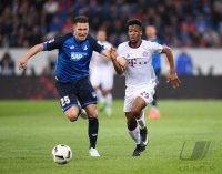 Fussball 1. Bundesliga Saison 2016/2017: TSG 1899 Hoffenheim - FC Bayern Muenchen
