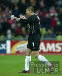 FUSSBALL CHL JUBEL Olympique Torwart Gregory Coupet