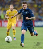 Fussball International Europameisterschaft 2012: Ukraine - Frankreich