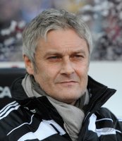Fussball 1. Bundesliga : Trainer Armin Veh (Hamburger SV)