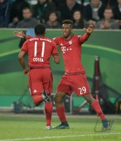 Fussball DFB Pokal, 2. Hauptrunde 2015/2016: VfL Wolfsburg - FC Bayern Muenchen