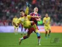 Fussball 1. Bundesliga Saison 14/15: FC Bayern Muenchen - TSG 1899 Hoffenheim