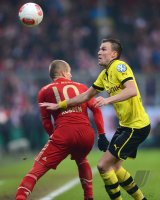 FUSSBALL DFB POKAL  Saison 2012/2013:  FC Bayern Muenchen - Borussia Dortmund