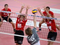 Volleyball  1. Bundesliga  14/15:  TV Rottenburg - Netzhoppers KW-Bestensee