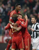 FUSSBALL INTERNATIONAL CHL VIERTELFINALE 12/13: FC Bayern Muenchen - Juventus Turin