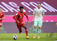Fussball 1. Bundesliga Saison 20/21: FC Bayern Muenchen - SV Werder Bremen