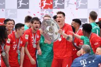 Fussball 1. Bundesliga Saison 18/19: Meister FC Bayern Muenchen