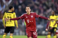 Fussball 1. Bundesliga Saison 21/22: Borussia Dortmund - FC Bayern Muenchen