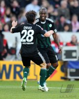 Fussball 1. Bundesliga : VfB Stuttgart - VfL Wolfsburg