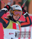 SKI   Weltcup Riesentorlauf Damen Lienz - Gerg jubelt im Ziel