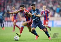 Fussball CHL 14/15 Viertelfinale: FC Bayern Muenchen  - FC Porto