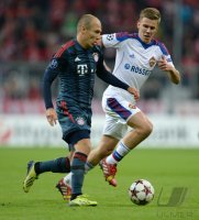 FUSSBALL  CHL  Saison 2013/2014:  FC Bayern Muenchen  - ZSKA Moskau