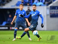 Fussball 1. Bundesliga Saison 21/22: TSG 1899 Hoffenheim - FC Augsburg
