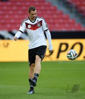 Fussball Training Deutsche Nationalmannschaft: Pierre-Michel Lasogga (Deutschland)