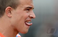 Fussball 1. Bundesliga 12/13: Training beim FC Bayern Muenchen