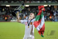 Fussball U21-EURO 2011 FINALE:  JUBEL,  Spanien ist U 21 Europameister