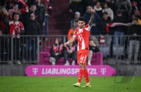 Fussball 1. Bundesliga  Saison  2025/2026  25. Spieltag FC Bayern Muenchen -  Borussia Moenchengladbach