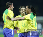 Fussball Testspiel Deuschland - Brasilien