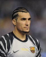 FUSSBALL International  COPA DEL REY  10/11:  Jose Pinto (Barca)