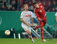 FUSSBALL DFB POKAL  Saison 2012/2013:  FC Augsburg - FC Bayern Muenchen