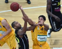 Basketball 1. Bundesliga 14/15 Hauptrunde:  Walter Tigers Tuebingen - medi bayreuth